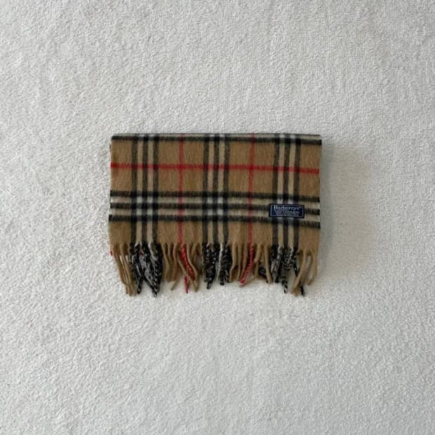 버버리 캐시미어 머플러 목도리