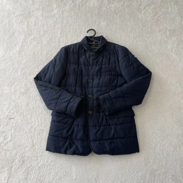 M 타미힐피거 남성 테일러드 패딩코트