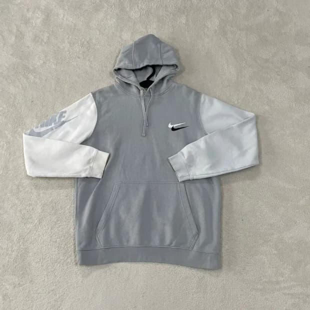 L 나이키 기모 스우시 후드티 100