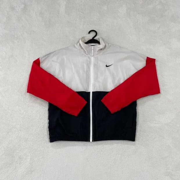 L 나이키 백로고 나일론 바람막이 100