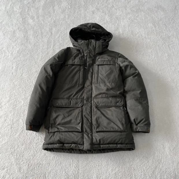 L 컬럼비아 구스다운 남성 패딩 100