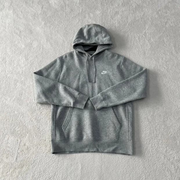 L 나이키 기모 스우시 후드티 100