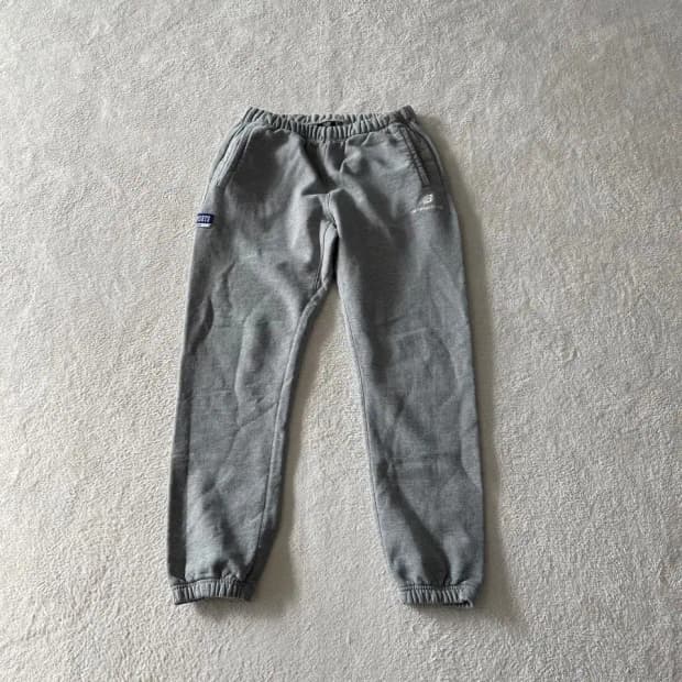 L 뉴발란스 기모 트레이닝 바지