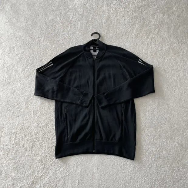 L 아디다스 골프 니트집업 스윙자켓 100