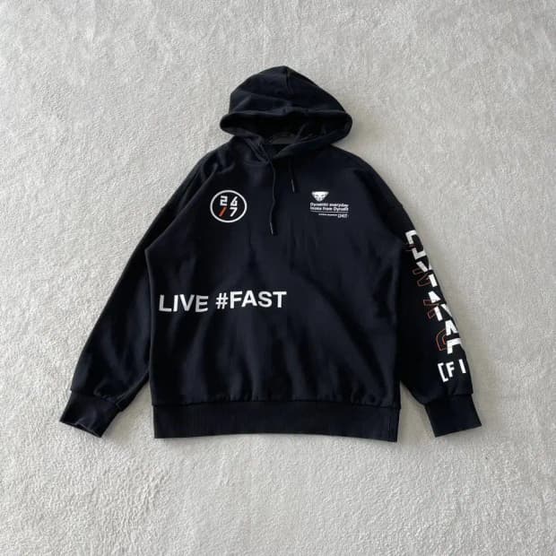 M 다이나핏 남성 기모 후드티 95