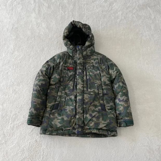 K2 키즈 알파인팀 대장 구스 패딩 아동 150