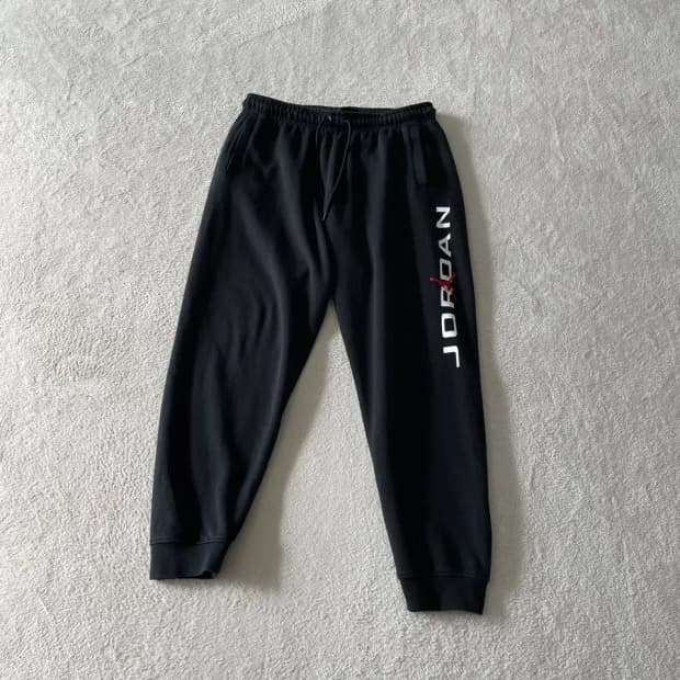 L 조던 기모 트레이닝 바지