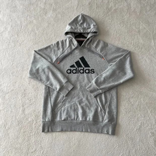 XL 아디다스 로고 후드티 105