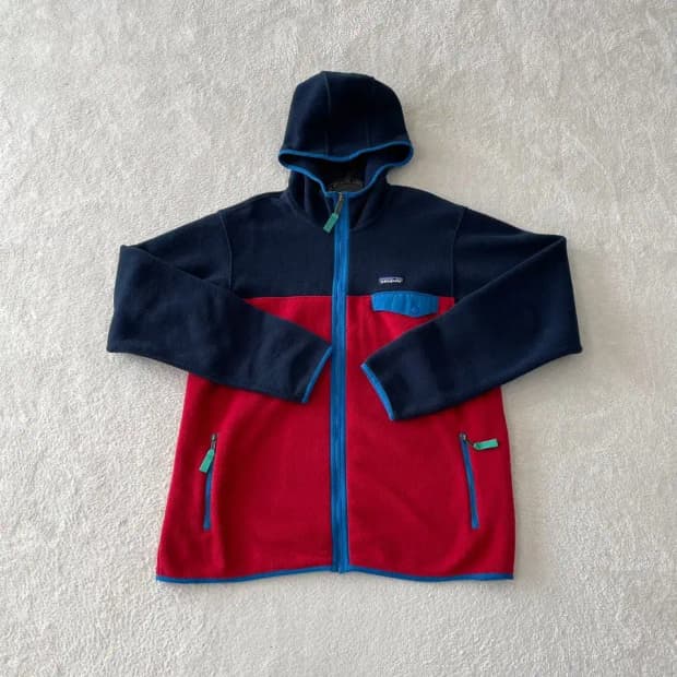 M 파타고니아 신칠라 후드집업 후리스 자켓