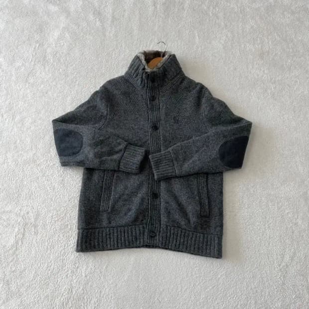 M 헤지스 남성 니트집업 자켓 95