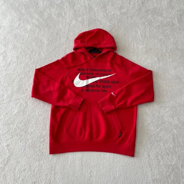 M 나이키 더블스우시 후드티 95