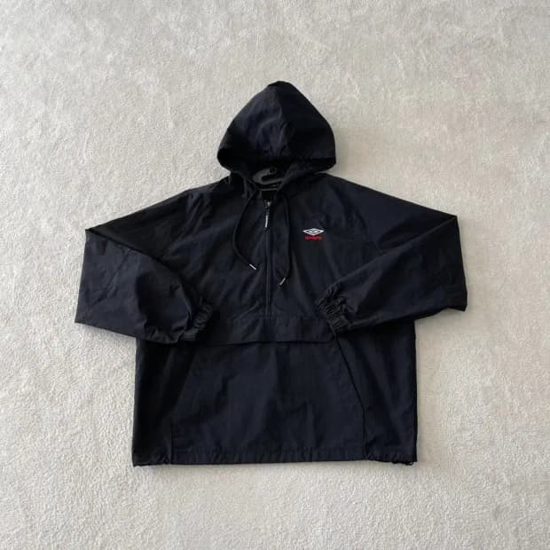 L 엄브로 나일론 아노락 바람막이 100