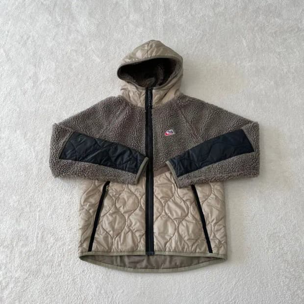 XL 나이키 NSW 쉐르파 헤리티지 후리스 패딩자켓 105