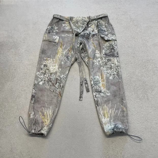 피어오브갓 6th 카모 패턴 바지 XL 주짓수