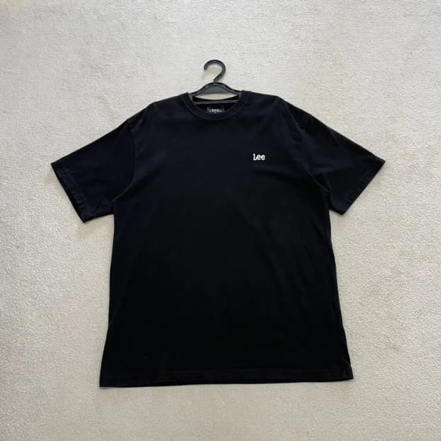 리 LEE 블랙 반팔티 XL