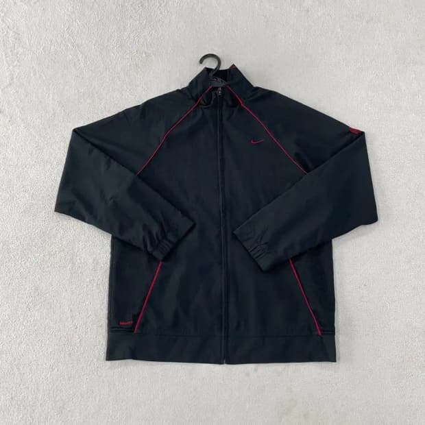 나이키 올드스쿨 스우시 바람막이 95-100 검빨