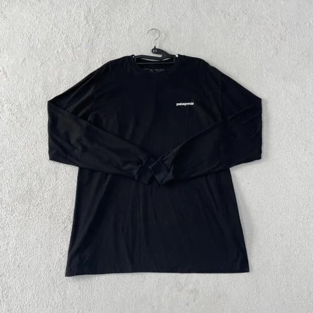 파타고니아 롱슬리브 긴팔 L 블랙