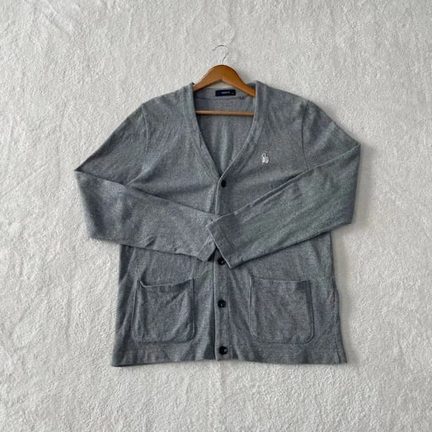 헤지스 남성 가디건 100-105