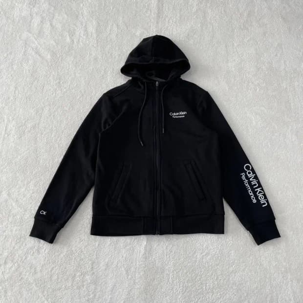 M 캘빈클라인 여성 후드집업 자켓