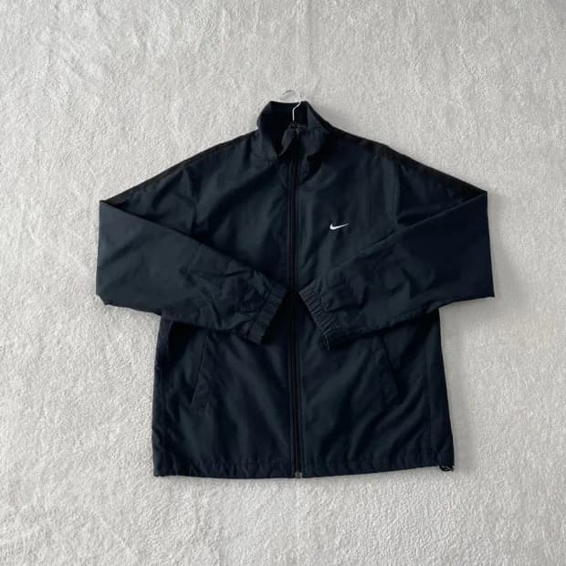 M 나이키 올드스쿨 NRG 블랙 바람막이 95