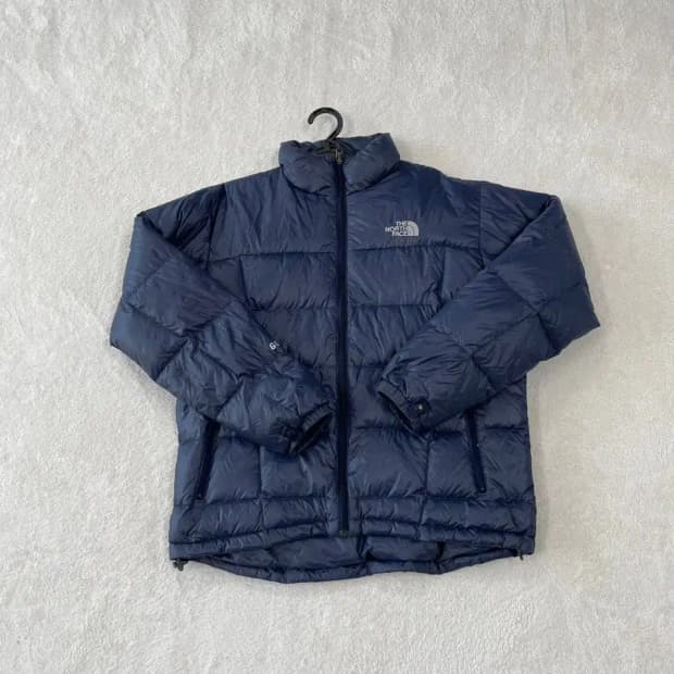 M 노스페이스 눕시 600 구스다운 네이비 패딩