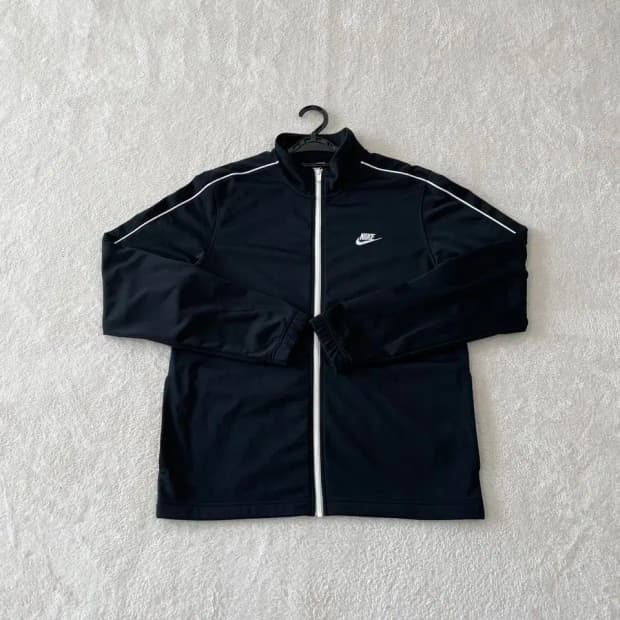 L 나이키 블랙 트랙탑 져지 100