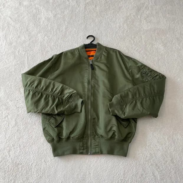 L 알파인더스트리 MA1 마원 자켓