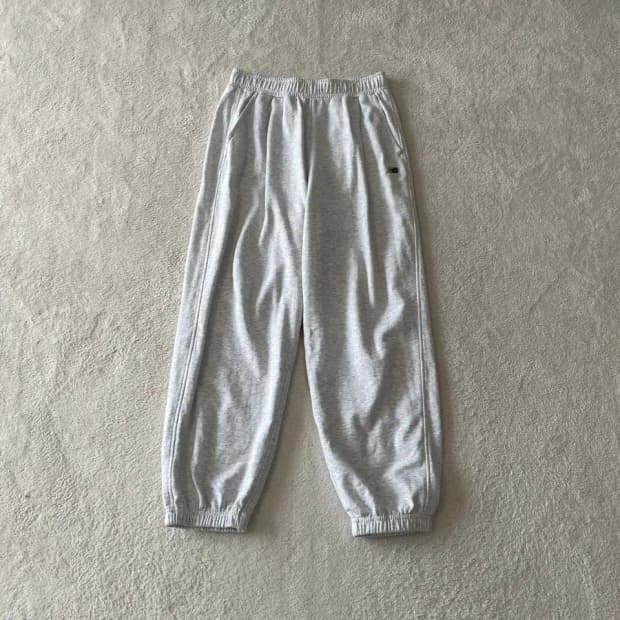 M 뉴발란스 남자 헤더그레이 트레이닝 바지