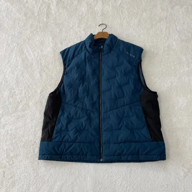 XXXL 블랙야크 남성 빅사이즈 구스다운 패딩조끼