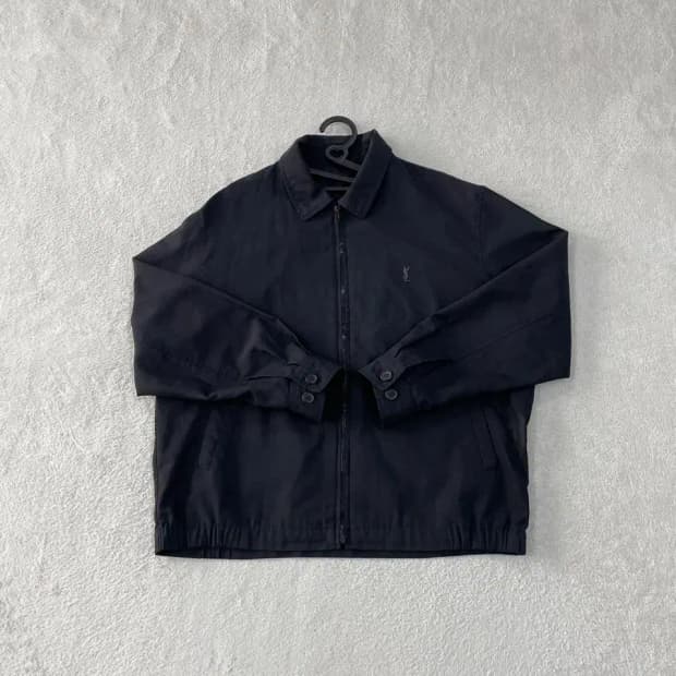 100 입생로랑 블루종 자켓 올드스쿨