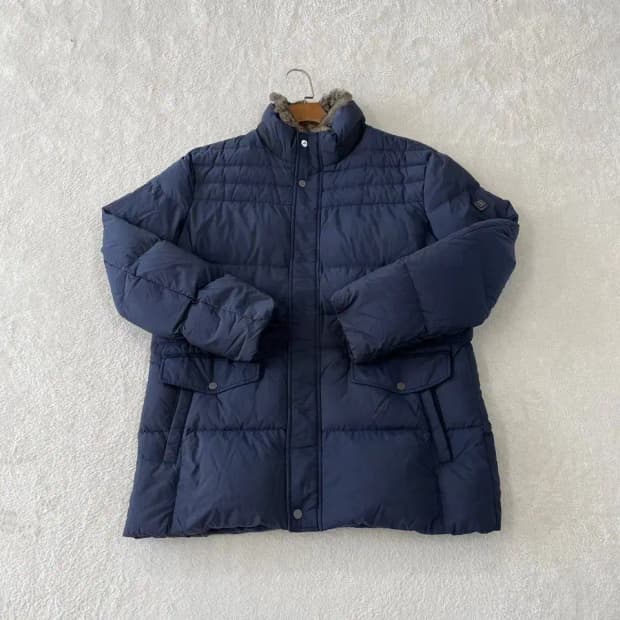 XXL 닥스 남성 울트라웜 구스다운 패딩 자켓 골프 110