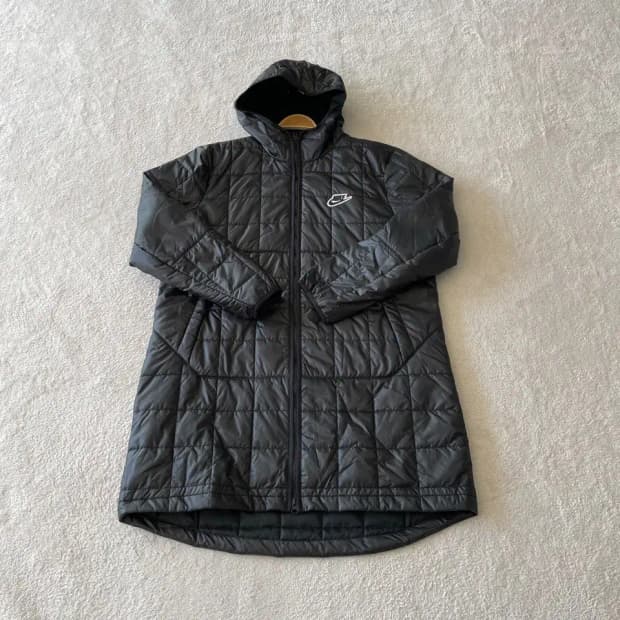 XL 나이키 신세틱 퀼팅 롱패딩자켓 필파카 105