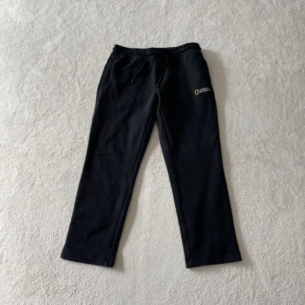 34 내셔널지오그래픽 가을겨울 트레이닝 바지 남성