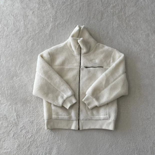 M 노스페이스 여성 하이넥 후리스자켓