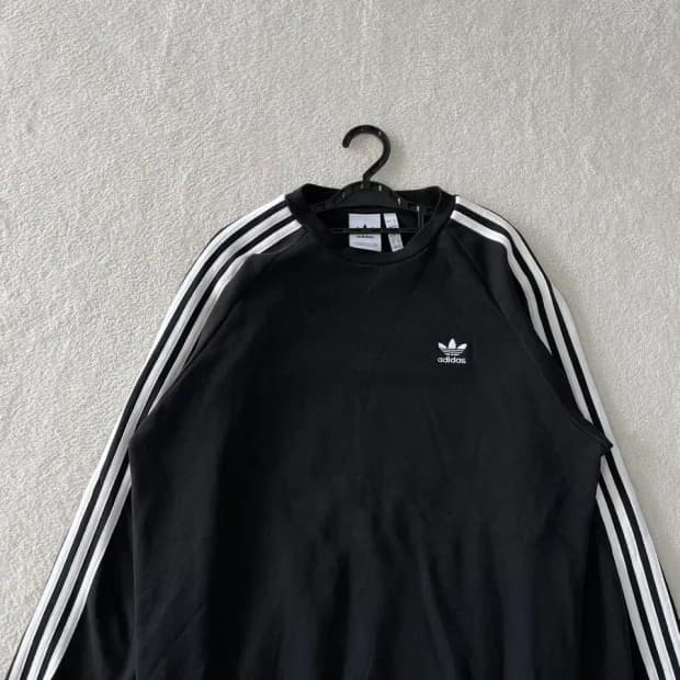 XL 아디다스 크루 기모 맨투맨 105