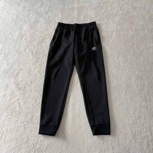 L 아디다스 에센셜 트레이닝 바지