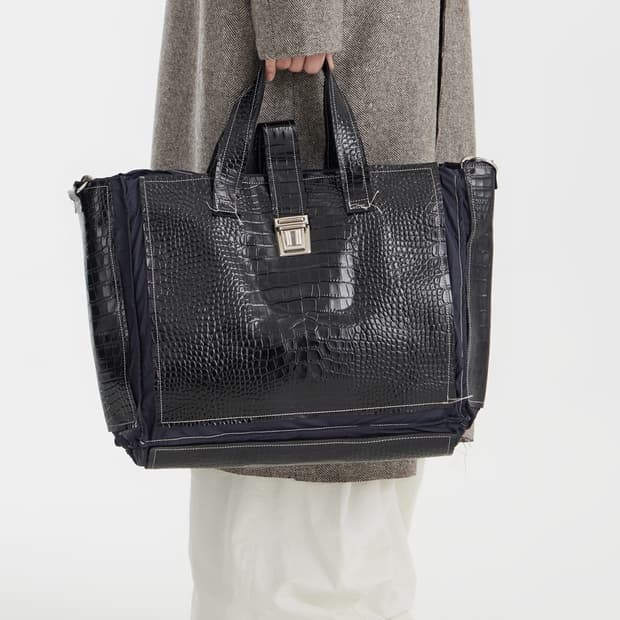 카미엘 포트젠스 쇼퍼백 Patched Shopper M