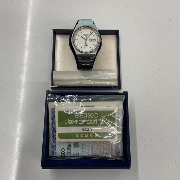 70)SEIKO Quartz Type2 (케이스+보증서)