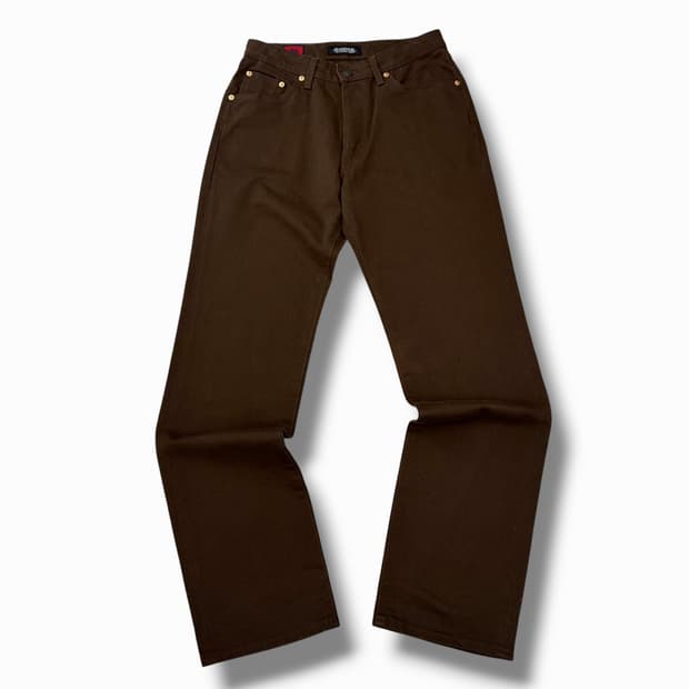 에드윈 503 브라운 코튼팬츠