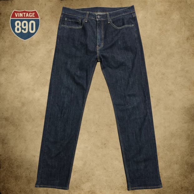 [34] LEVIS 리바이스 505 생지 청바지