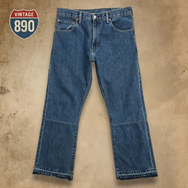 [33] LEVIS 리바이스 517 절개 로우 부츠컷 청바지