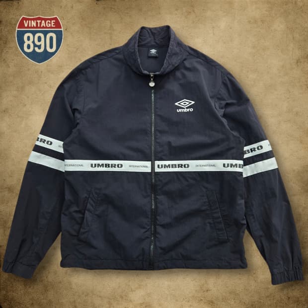 [95] umbro 엄브로 올드스쿨 바람막이 코치자켓