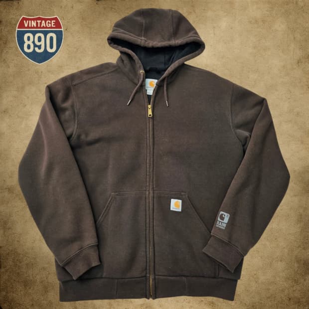 [S] carhartt 칼하트 레인 디펜더 후드 집업 자켓