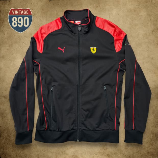 [M] PUMA 푸마x페라리 올드스쿨 레이싱 져지