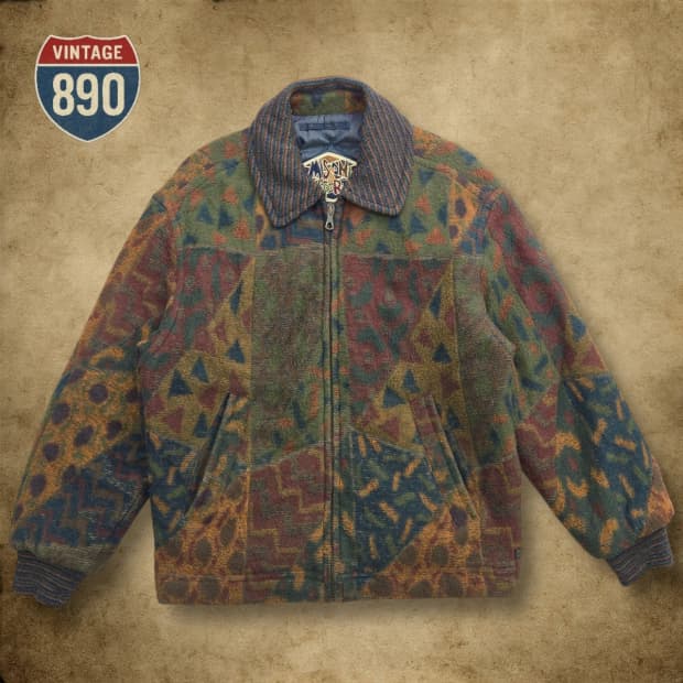 [S 100] MISSONI 미쏘니 이태리제 멀티배색 누빔자켓