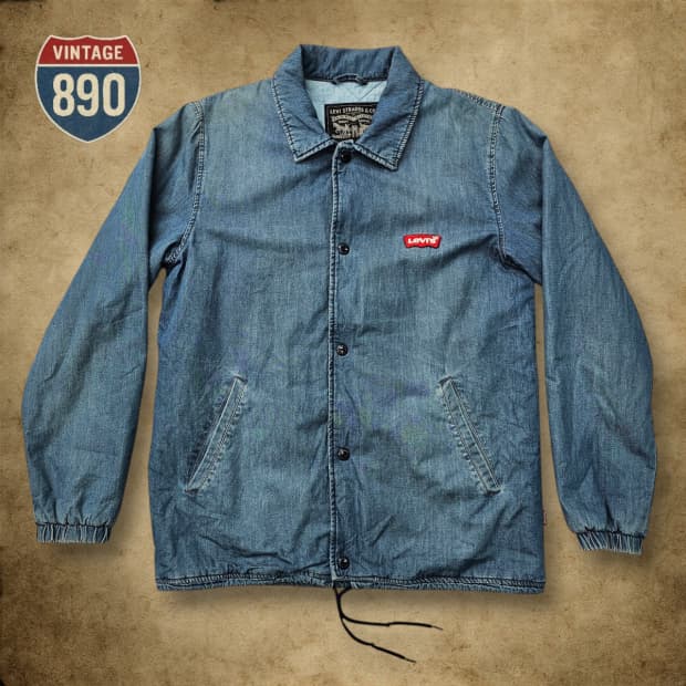[S] Levi's 리바이스 필드 데님 코치 자켓