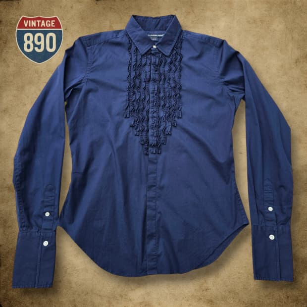 [8] Ralph Lauren 폴로 랄프로렌 스포츠 여성 프릴 블라우스