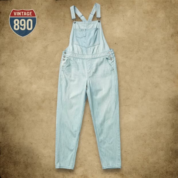 [XL] Hollister 홀리스터 데님 오버롤
