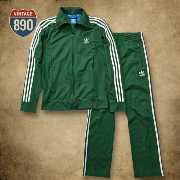 [105/100] adidas 아디다스 딥그린 유로파 셋업