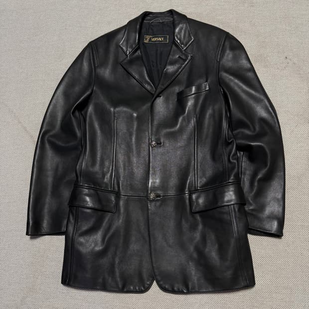 베르사체(VERSACE) 램스킨 양가죽 블레이저 (정품)